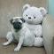 Kubrick with teddy